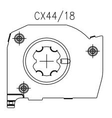 Plaque support moteur coté droit pour coffre SOPROFEN CX18