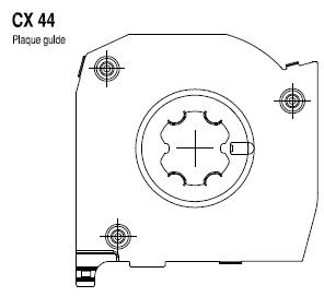 Plaque support moteur coté droit pour coffre SOPROFEN CX22