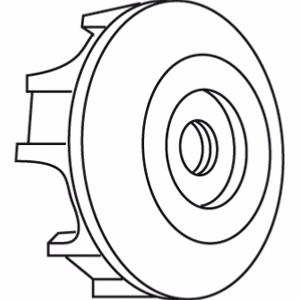 Kit stop-roue pour moteur Ø 60mm SOMFY